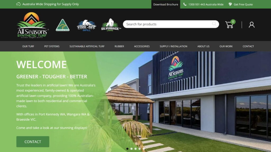 7 Best Synthetic Turf Providers in Western Australia 3 all seasons synthetic turf aussie made pet friendly lifetime warranty synthetic turf in western australia