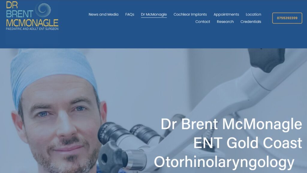 8 Best ENT Doctors & Clinics in Queensland 4 dr brent mcmonagle gold coast advanced surgery & cochlear implant expertise ent doctor in queensland