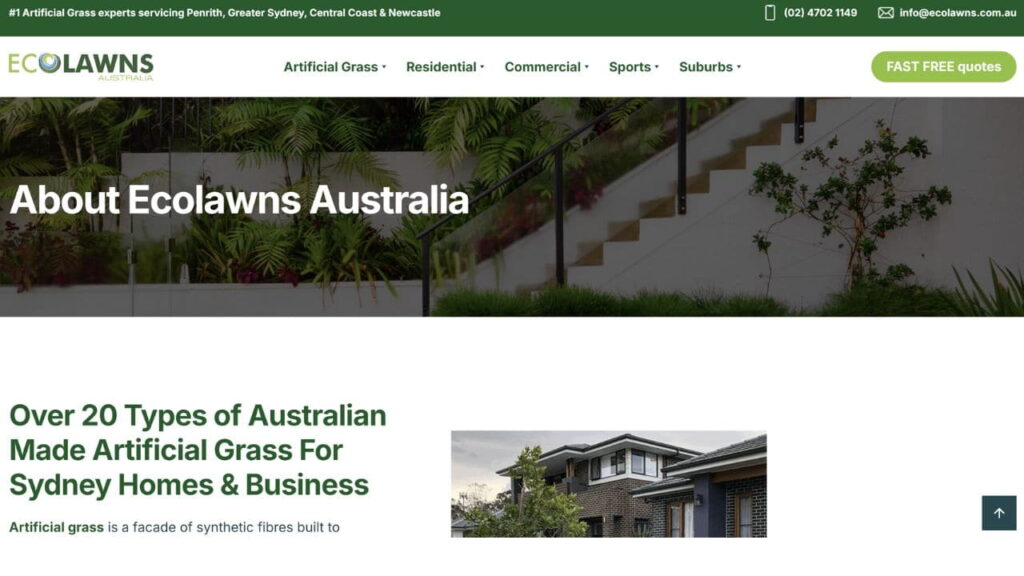 6 Best Synthetic Turf Suppliers in New South Wales 3 eco lawns australia wide variety & free consultation synthetic turf in new south wales