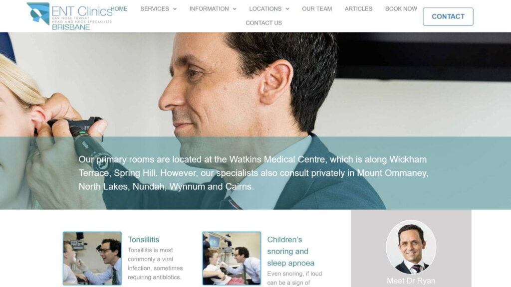 8 Best ENT Doctors & Clinics in Queensland 2 ent clinics spring hill mt ommaney north lakes wynnum multi location convenience with expert surgeons ent doctor in queensland