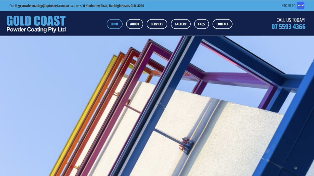 gold coast powder coating eco friendly in burleigh heads