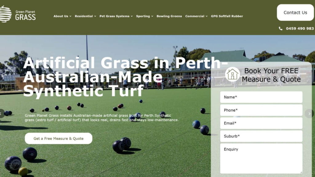 7 Best Synthetic Turf Providers in Western Australia 8 green planet grass premium turf for homes playgrounds & sports fields