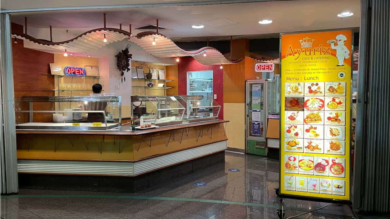 indian restaurant halal in northern territory, ayuriz café restaurant, halal friendly indian & indonesian fusion in darwin city
