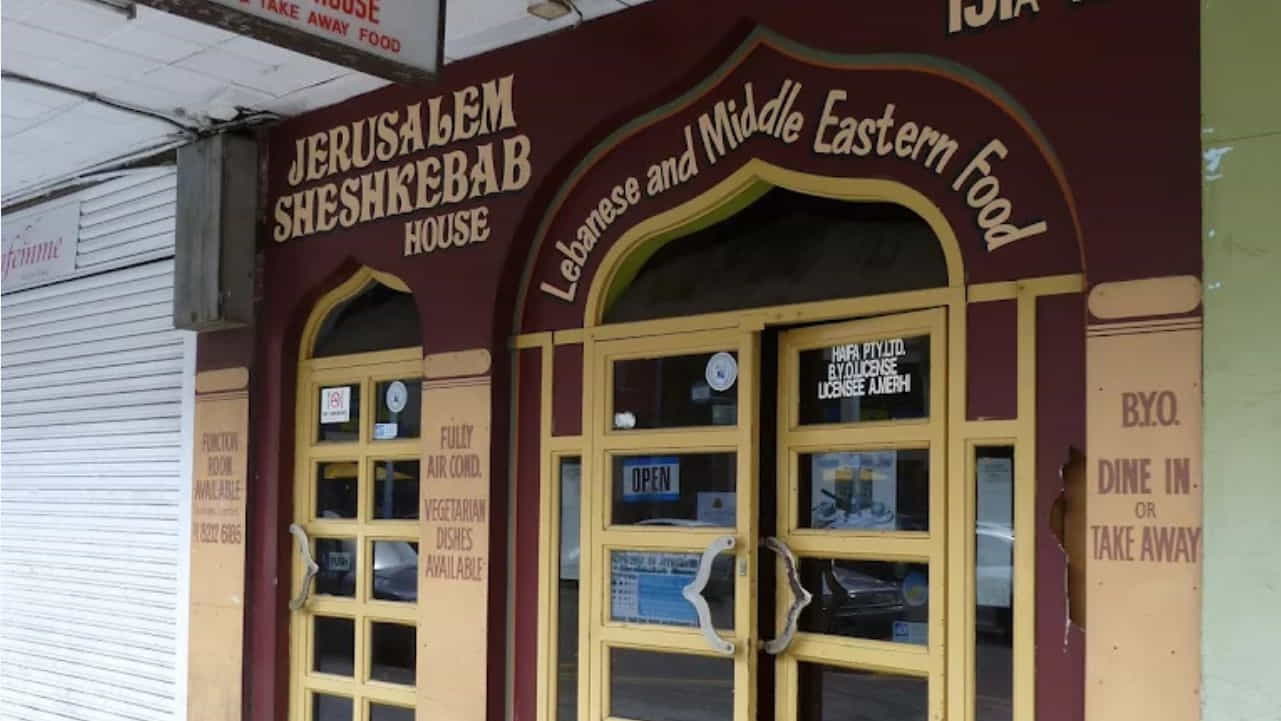 indian restaurant halal in south australia, jerusalem sheshkabab house, longtime middle eastern institution