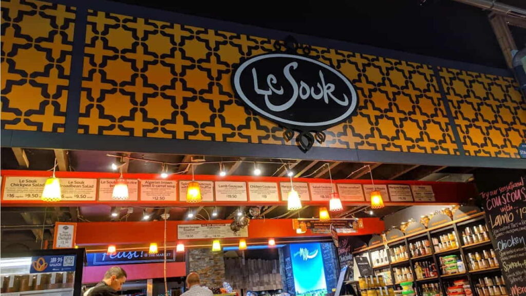 indian restaurant halal in south australia, le souk, algerian street food in adelaide central market