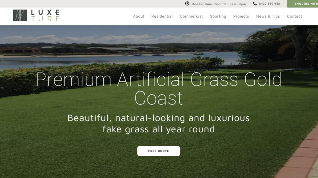 8 Best Synthetic Turf Providers in Queensland 7 luxe turf gold coast premium projects synthetic turf in queensland