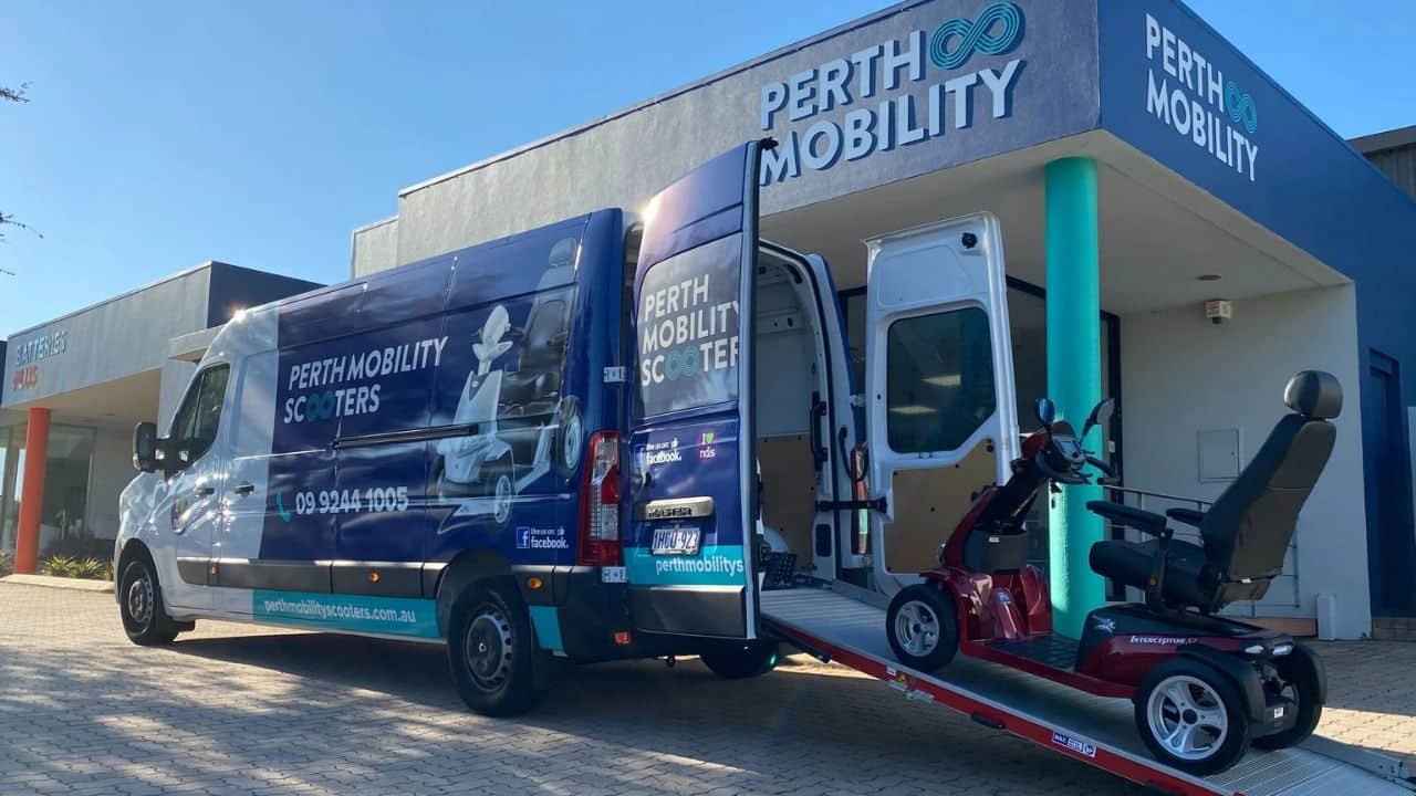 perth mobility scooters wide range and home trial service
