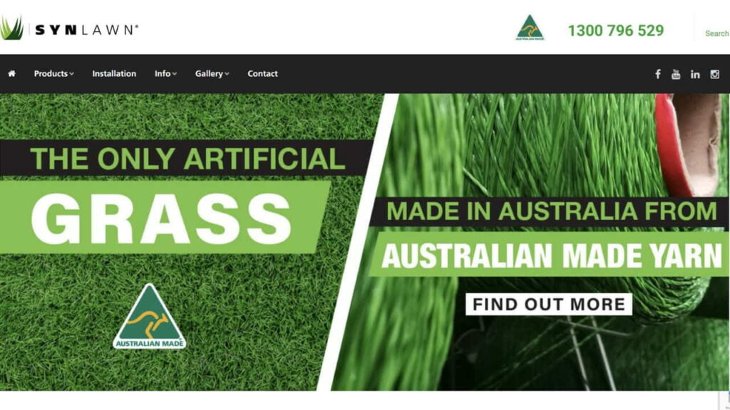 6 Best Synthetic Turf Suppliers in New South Wales 2 synlawn australia premium australian made turf with coolplus tech