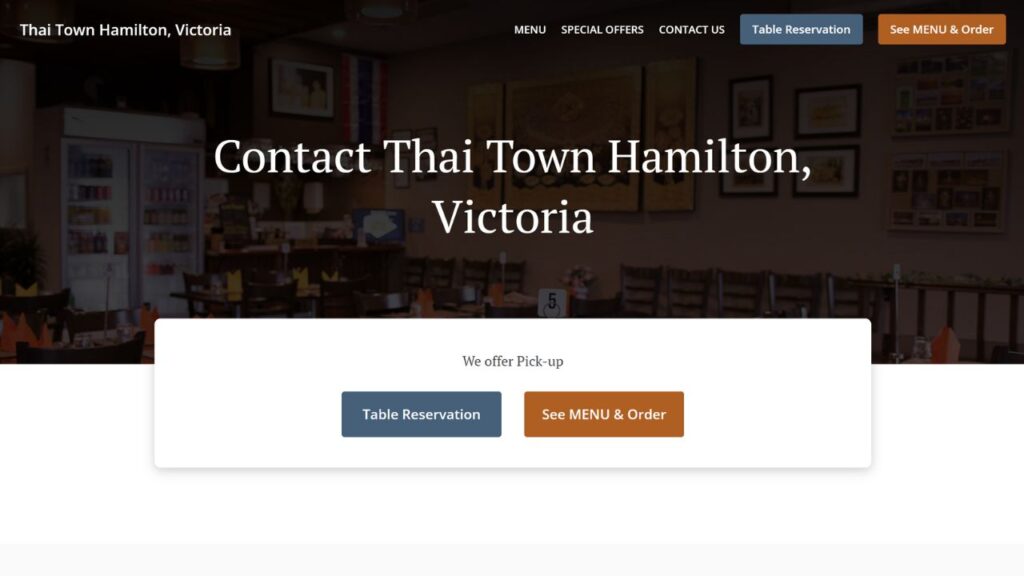 thai town hamilton regional thai comfort delivery thai in victoria