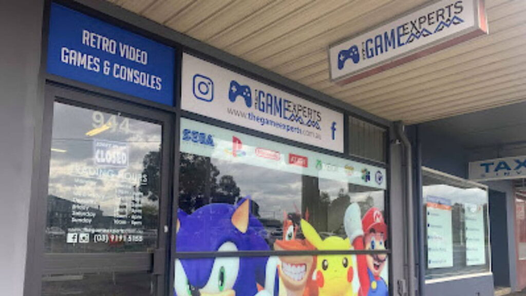 the game experts retro and modern gaming spot in reservoir video game stores in victoria australia