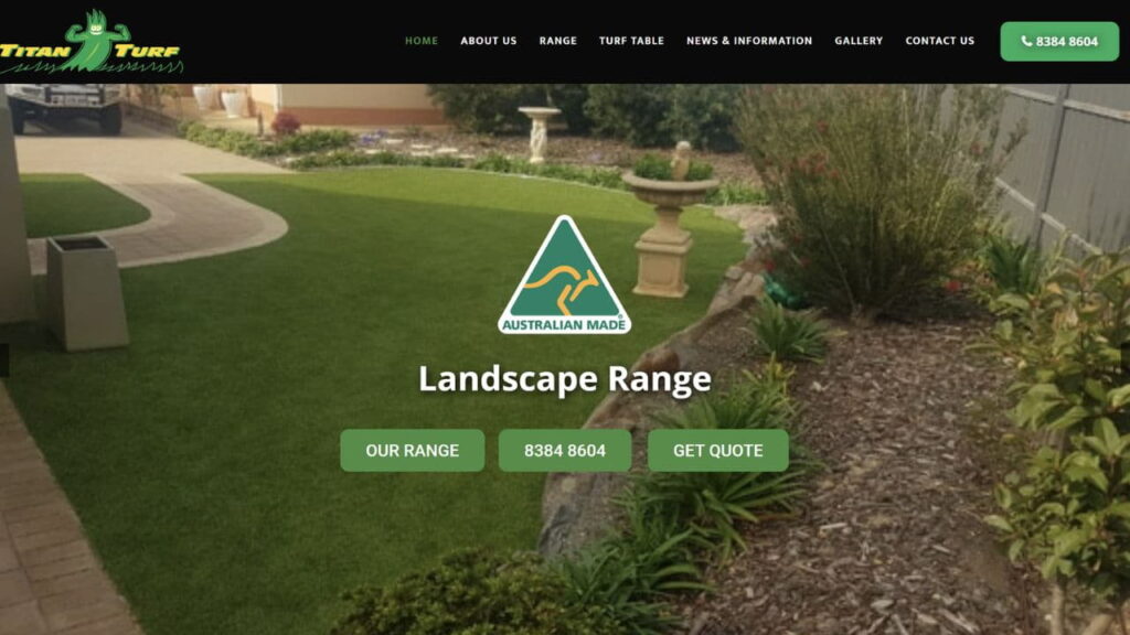 9 Trusted Synthetic Turf Suppliers in South Australia 3 titan turf premium australian made turf with coolplus technology