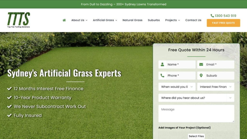 6 Best Synthetic Turf Suppliers in New South Wales 4 top tier turfing solutions premium quality finance options