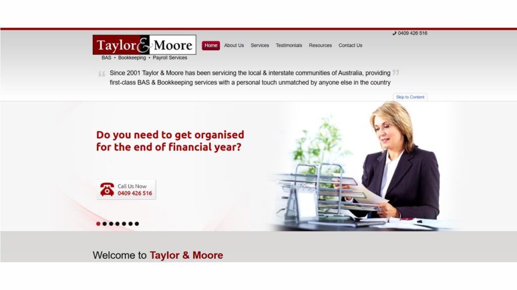 trusted bookkeeping service in victoria, taylor & moore, personalised bookkeeping with nationwide reach