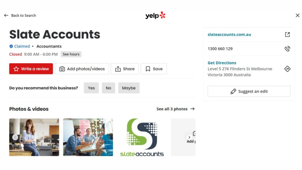 trusted bookkeeping service in victoria, “top bookkeepers in melbourne” - yelp user picks