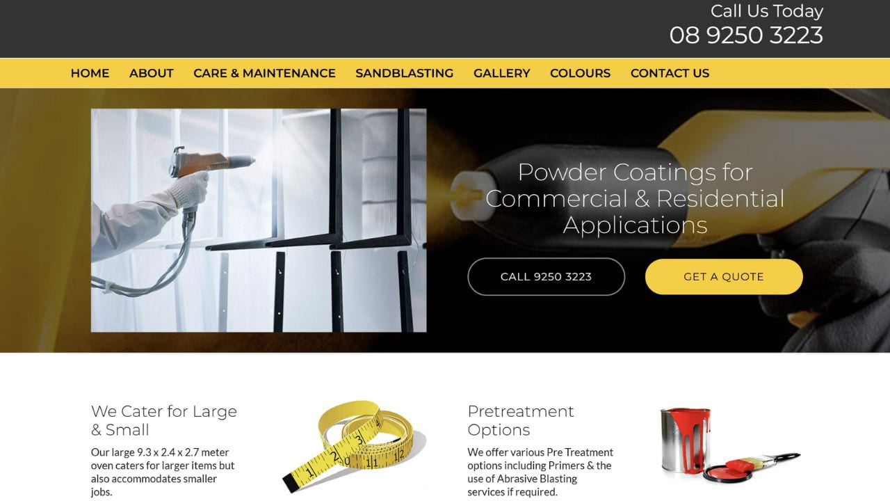 west coat powder coaters large scale oven and pre treatment in midvale