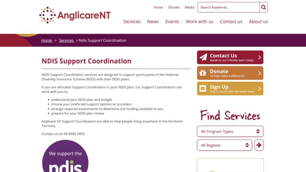 8 NDIS Offices in Northern Territory – Find Your Nearest 9 anglicare nt support coordination multiple nt locations ndis offices in northern territory