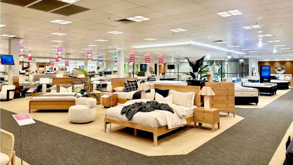furniture outlets in act, domayne, premium modern furniture & home tech