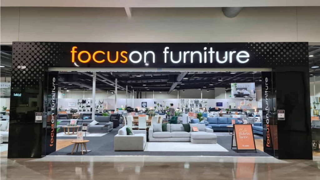 furniture outlets in act, focus on furniture, big brands at low prices