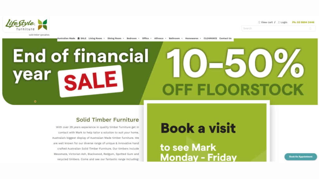 furniture outlets in act, lifestyle furniture, custom timber specialists