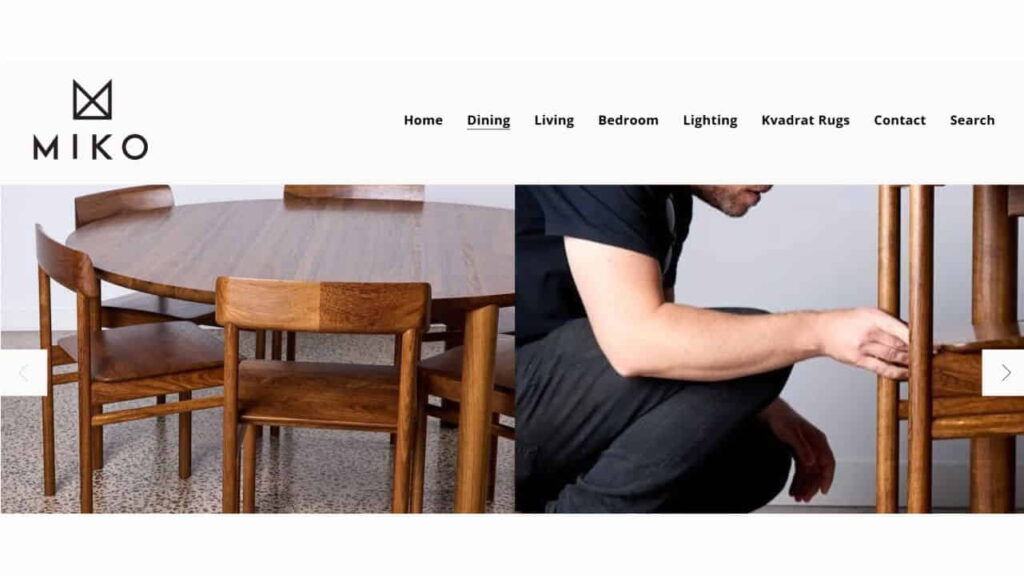 furniture outlets in act, miko designs, contemporary & custom sofas
