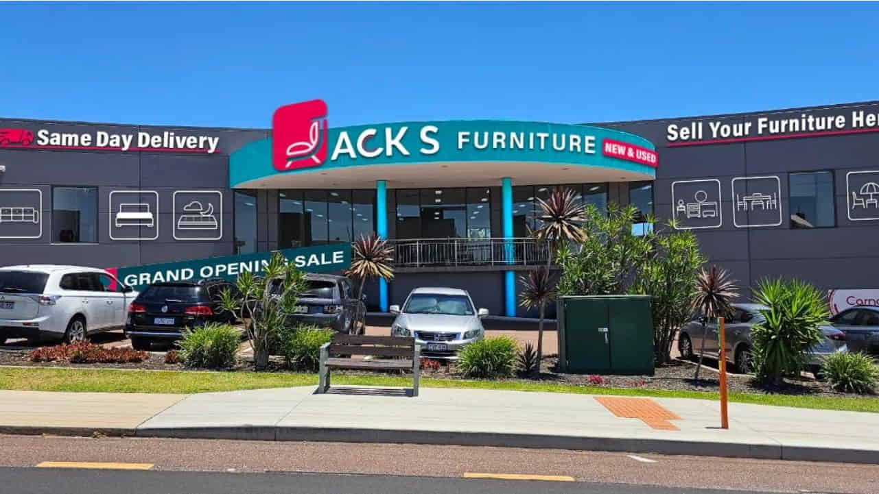 furniture outlets in western australia, jack’s furniture, new & pre loved with same day delivery