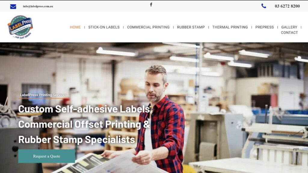 labelpress printing services commercial printing in moonah