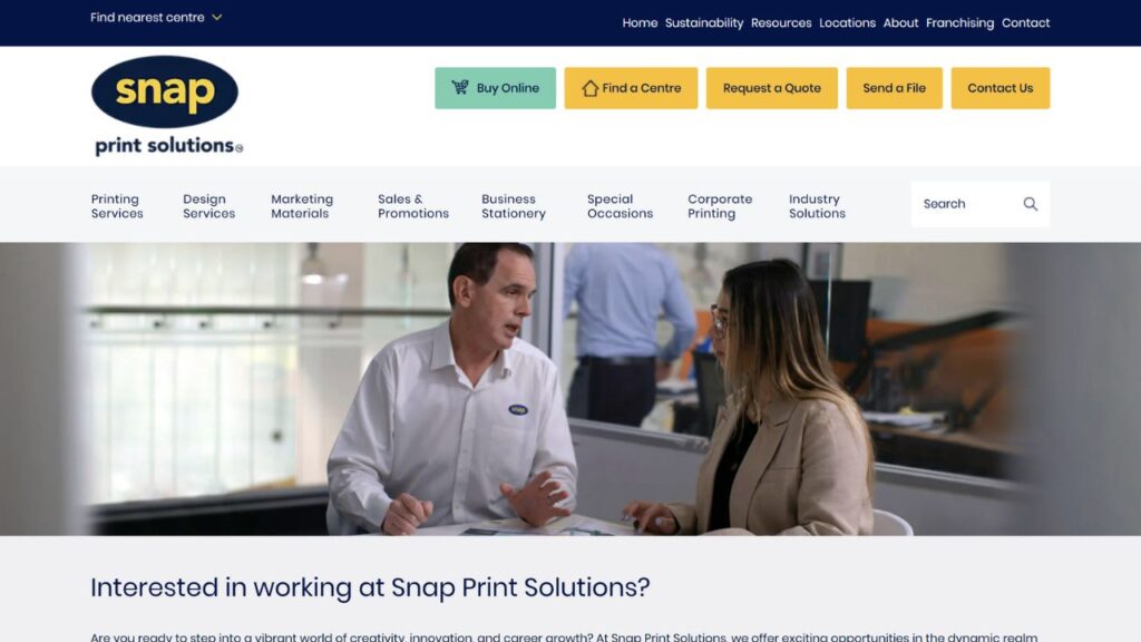 snap print solutions hobart corporate & marketing grade printing